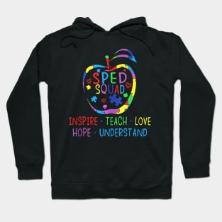 Sped Squad Definition Special Needs Education Inclusion Hoodie